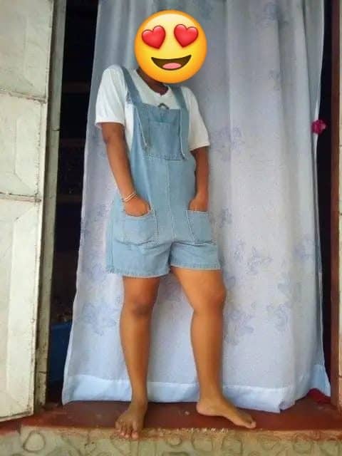 Salopette jean bleu 🩵